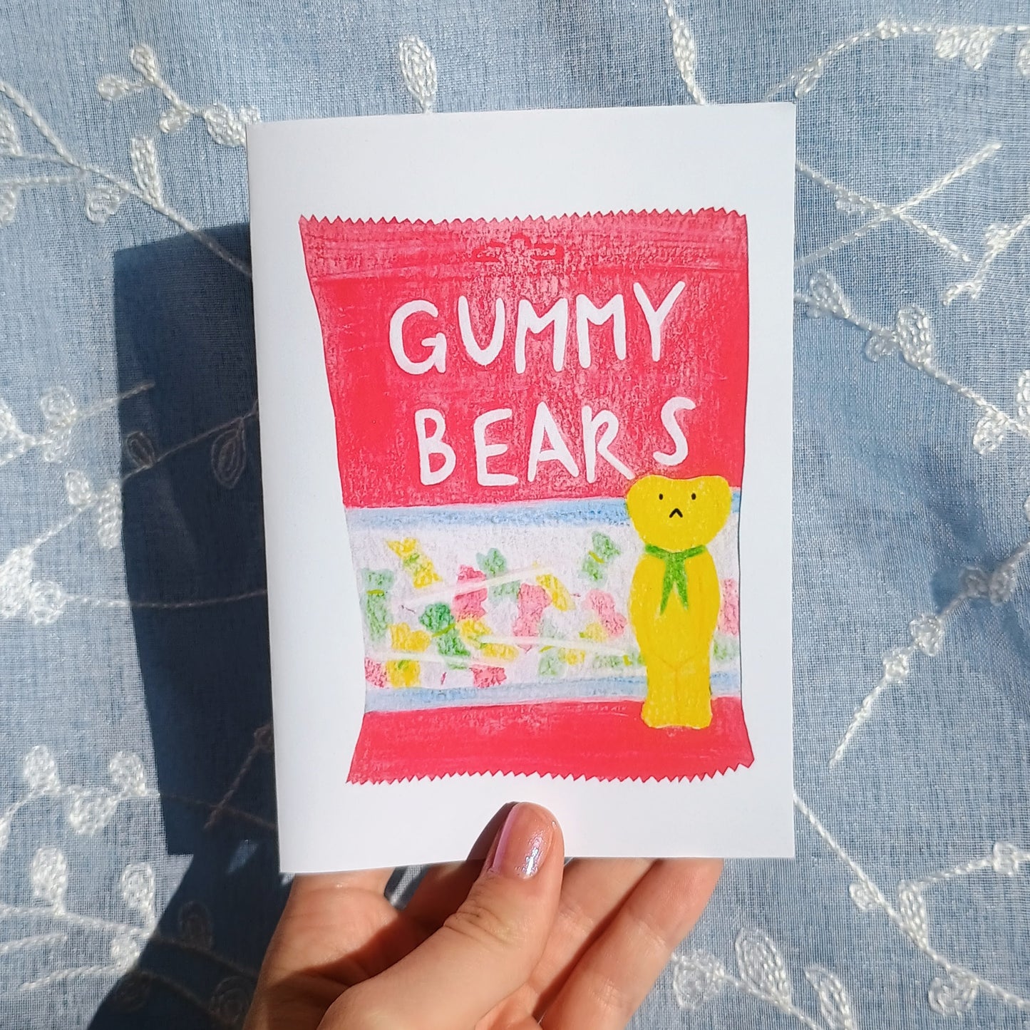 Gummy Bear A6 Card