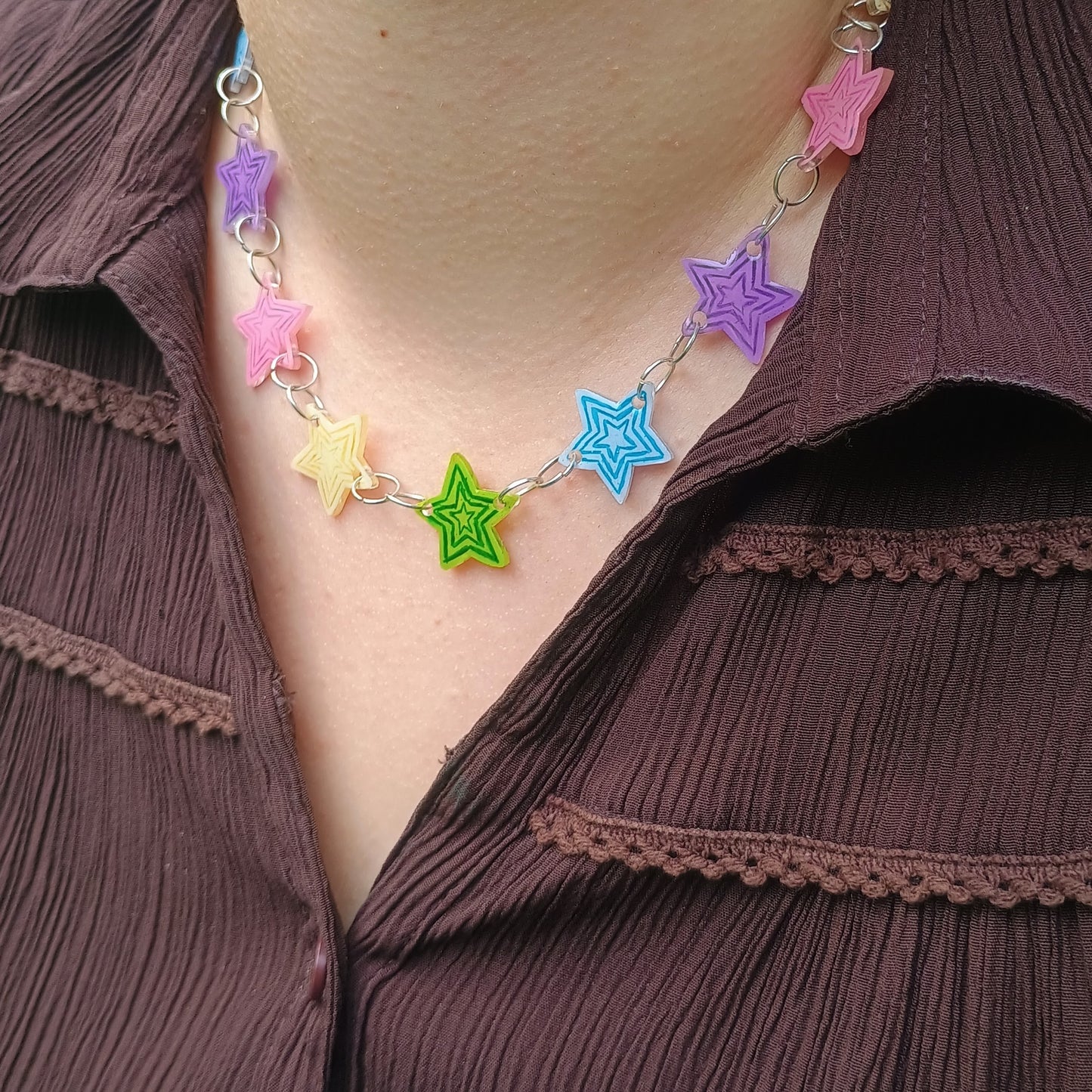 Stars Necklace 2 (Made to Order)