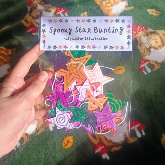 Spooky Star Bunting