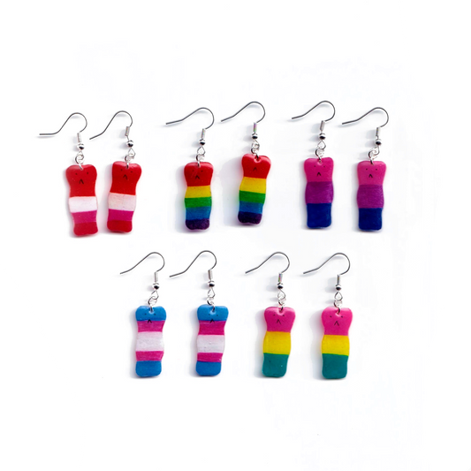 Pride Yellowbear Pins / Earrings
