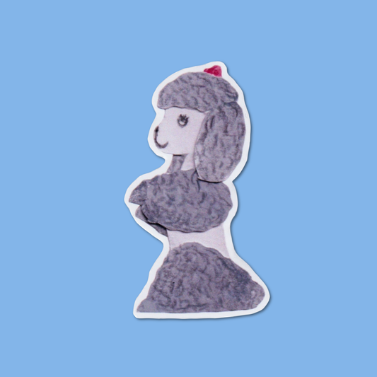 Poodle Sticker