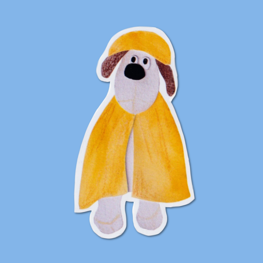 Gromit (raincoat) Sticker