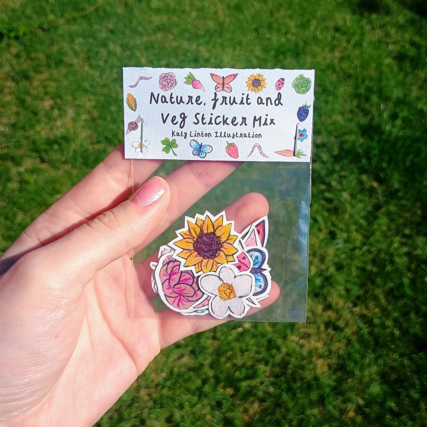 Nature, Fruit and Veg Sticker Mix