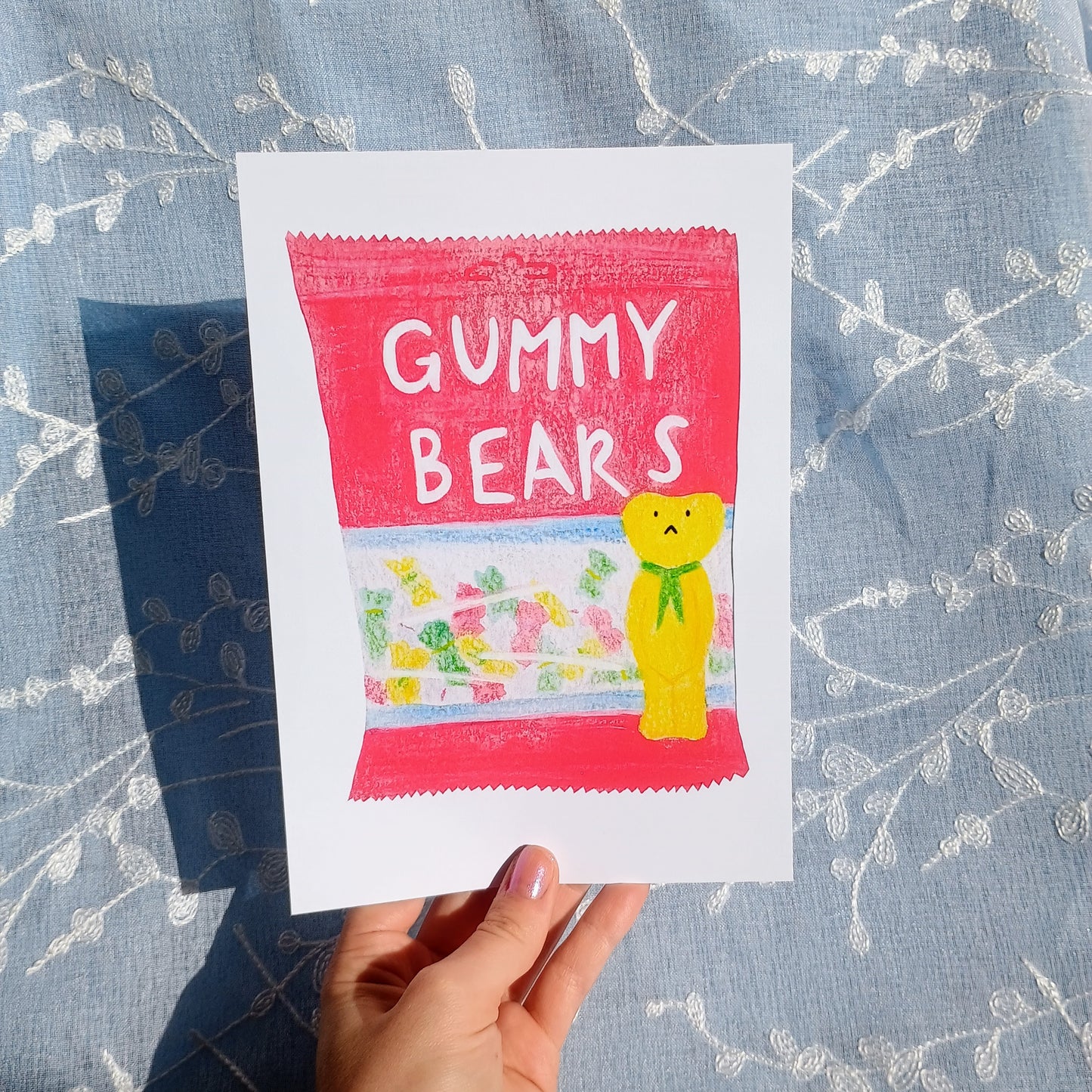 Gummy Bear A5 Print