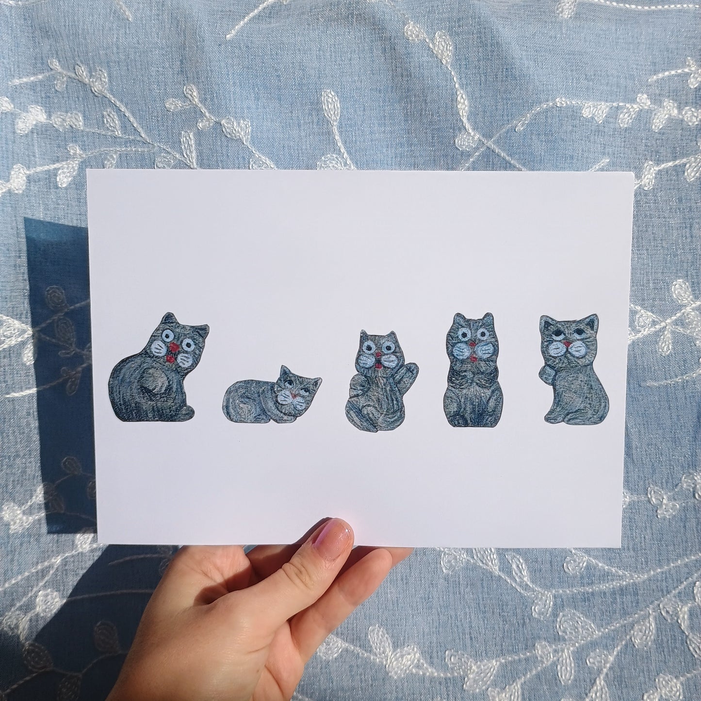 Cats A5 Print