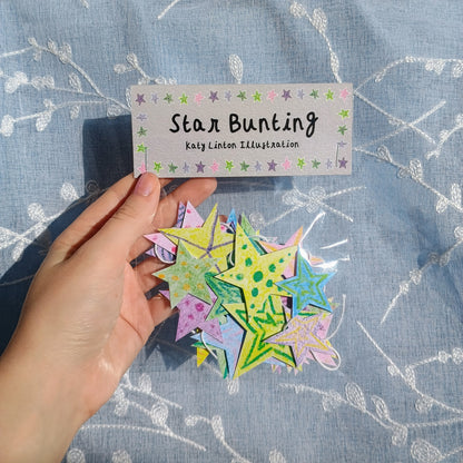 Rainbow Star Bunting