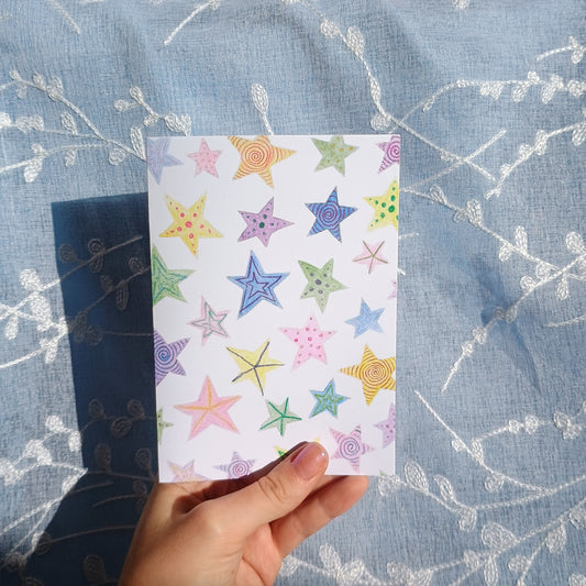 Stars A6 Card