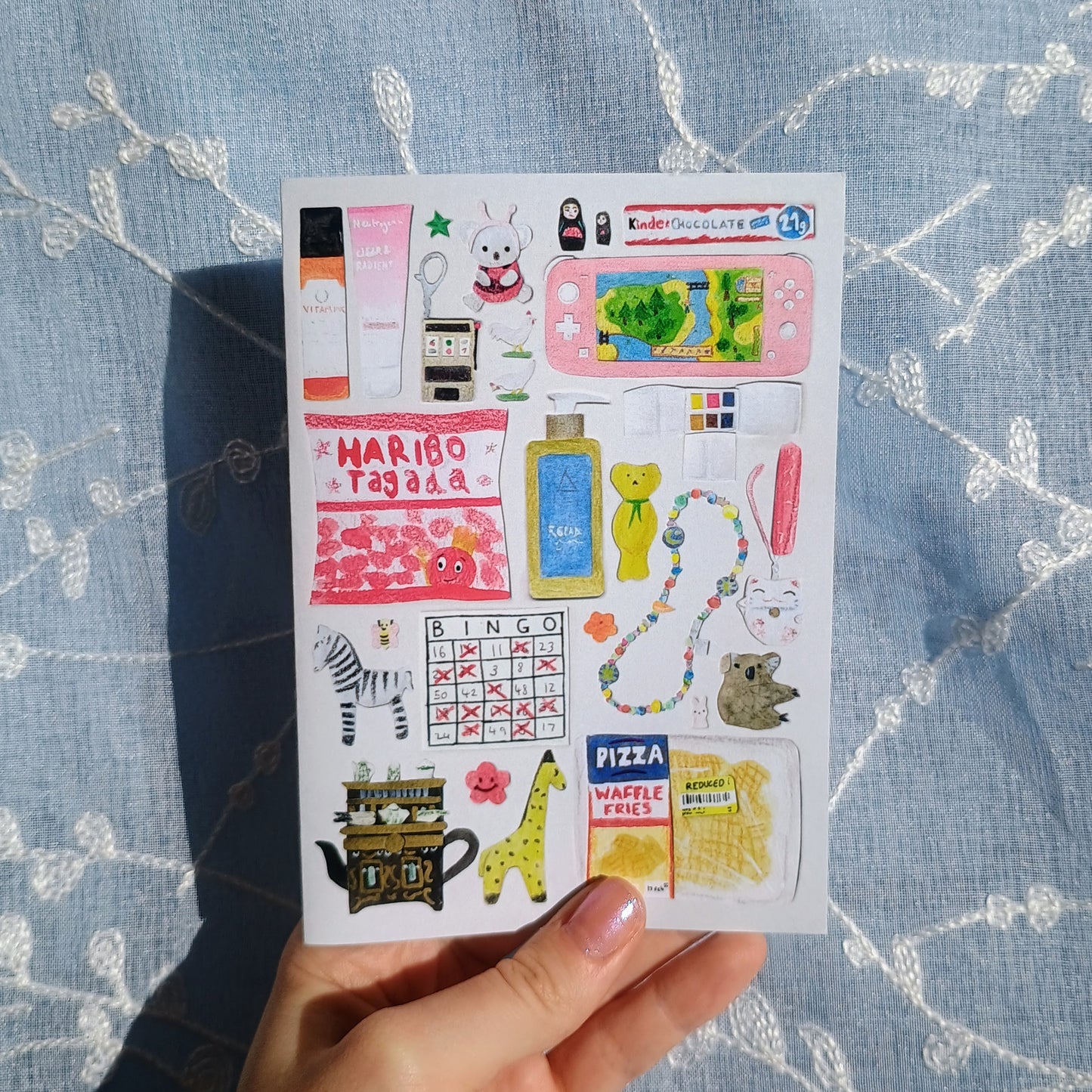 Trinkets A6 Card