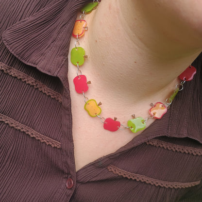Apple Necklace (Made to Order)