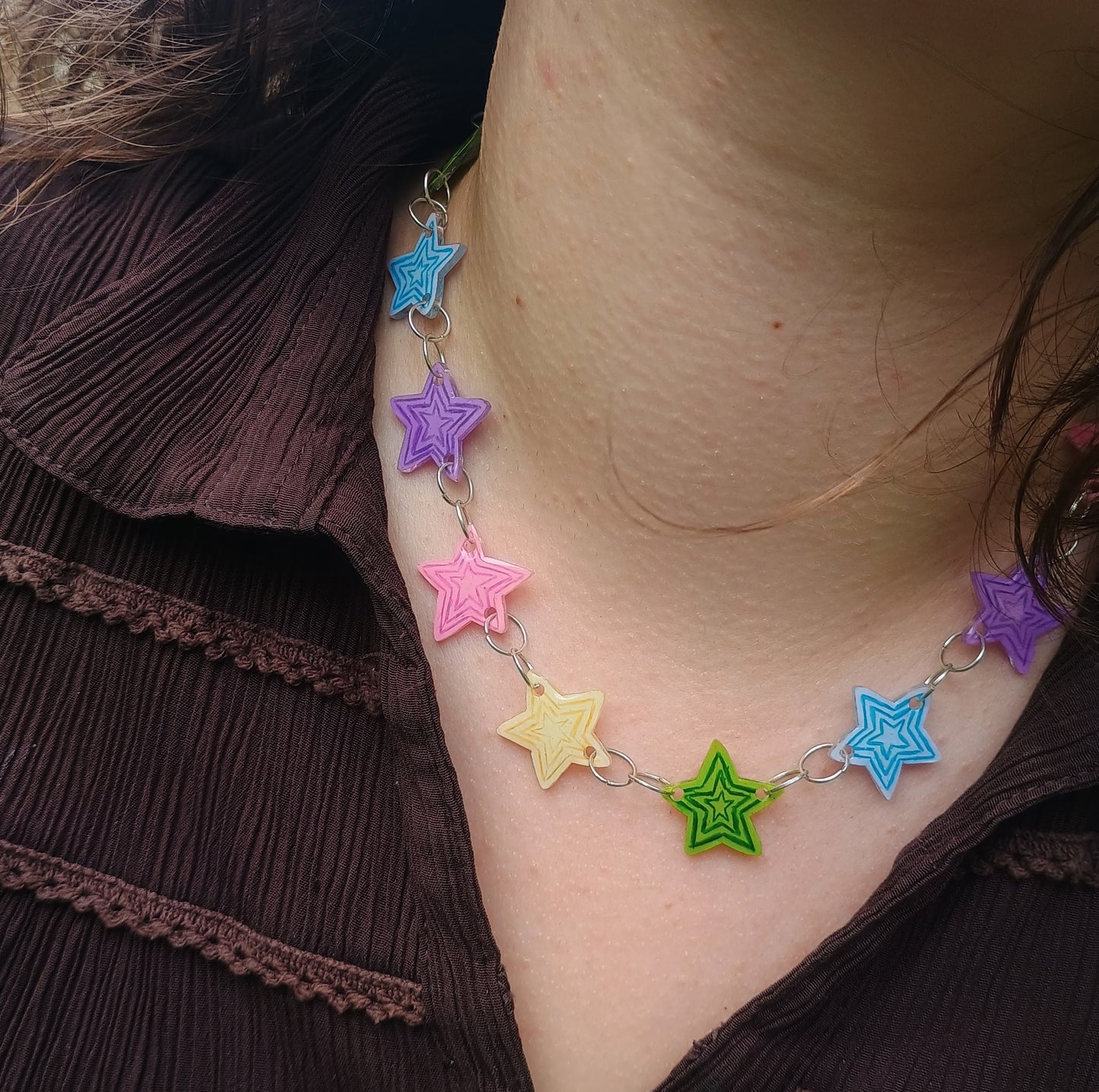 Stars Necklace 2 (Made to Order)