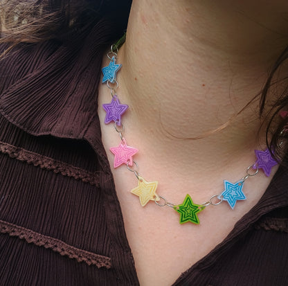 Stars Necklace 2 (Made to Order)