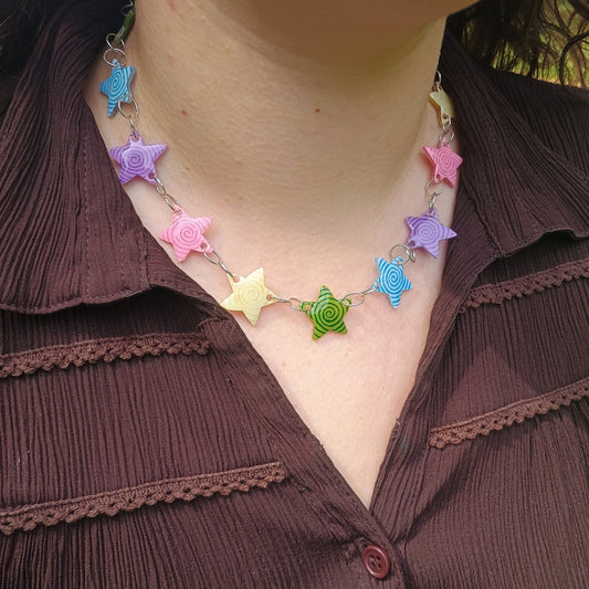Stars Necklace 1 (Made to Order)