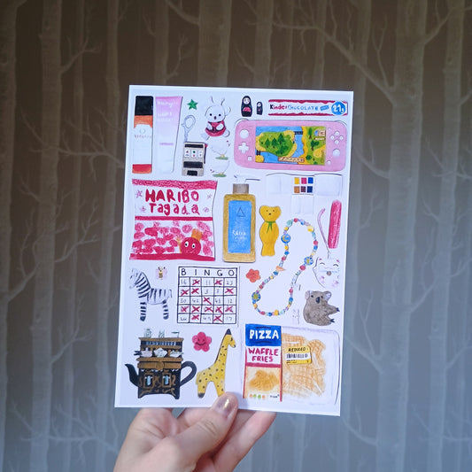 Trinkets A5 Print