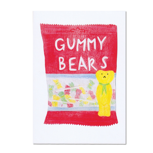 Gummy Bear A5 Print
