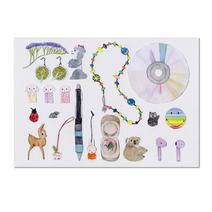 Trinkets A5 Print