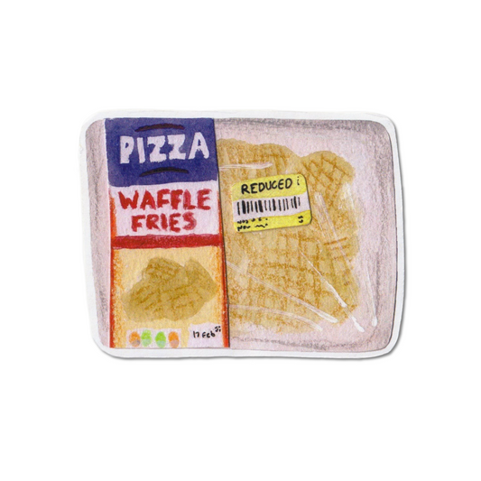 Waffle Fries Sticker
