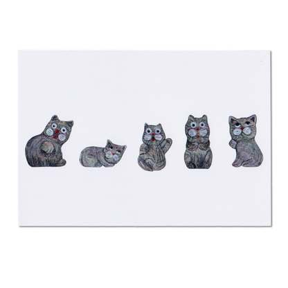 Cats A5 Print