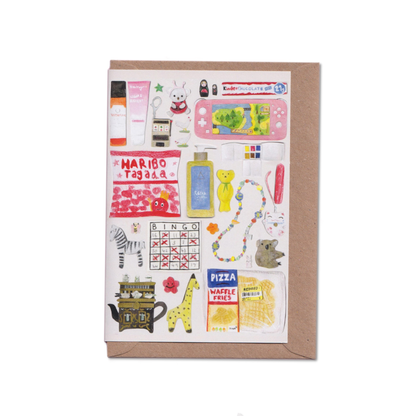 Trinkets A6 Card