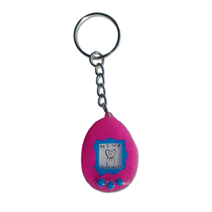 Tamogotchi Keychain