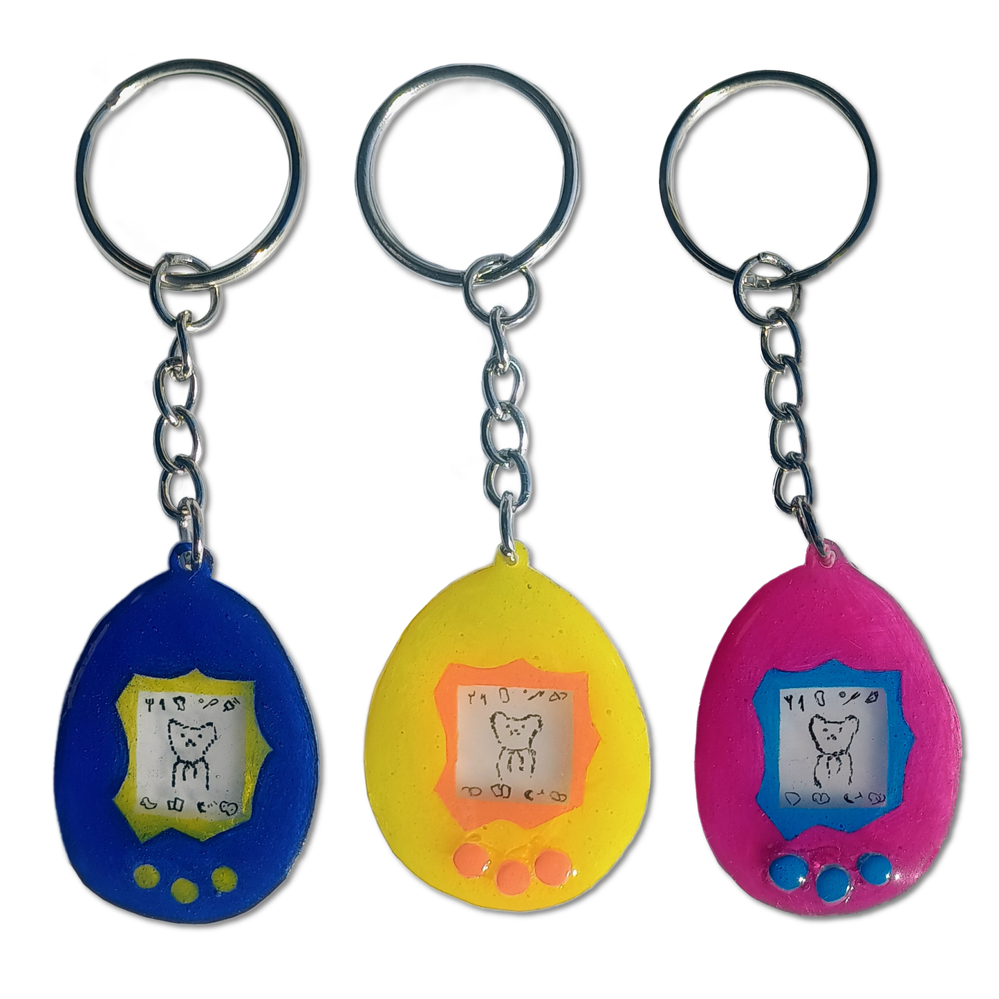 Tamogotchi Keychain
