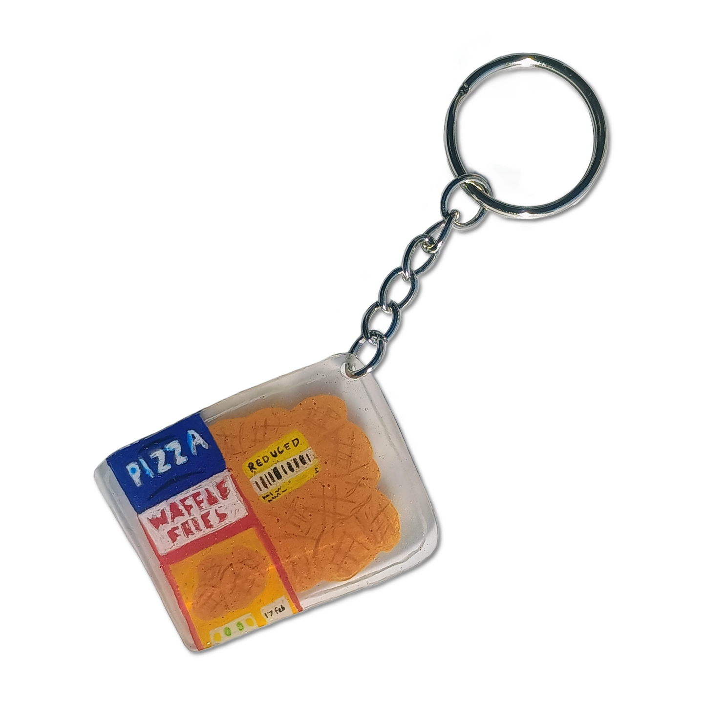 Waffle Fries Keychain