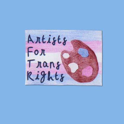 Trans Flag Sticker