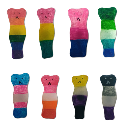 Pride Yellowbear Pins