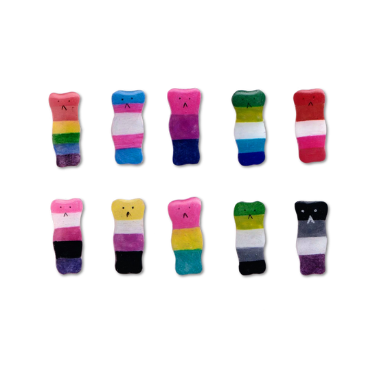 Pride Yellowbear Pins / Earrings
