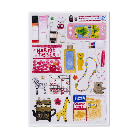 Trinkets A5 Print