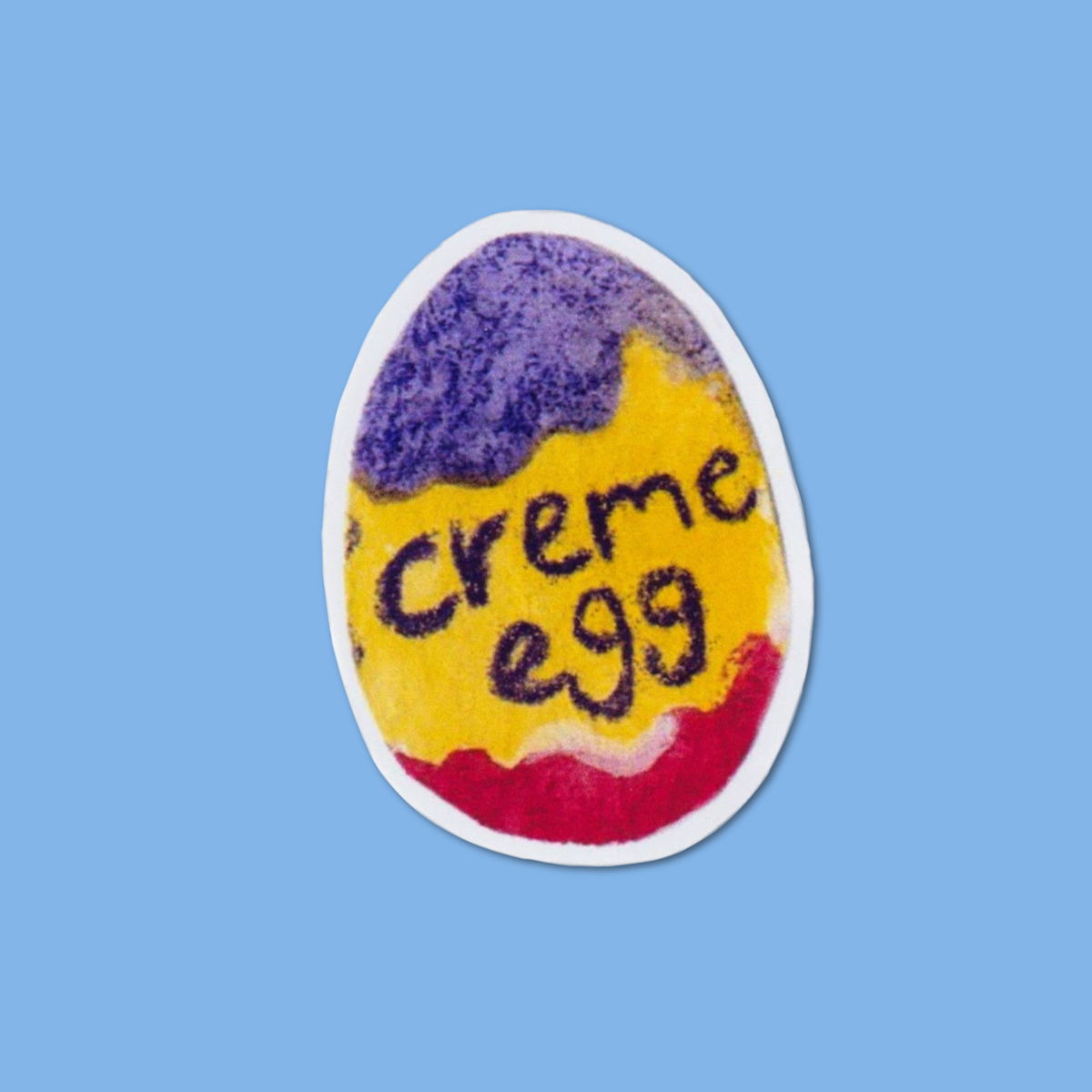Creme Egg Sticker