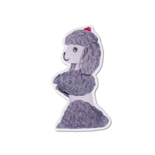 Poodle Sticker