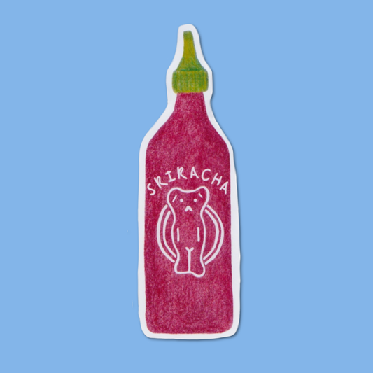 Sriracha Sticker