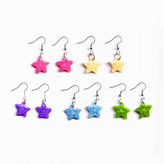 Stars 2 Earrings